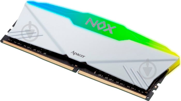 Оперативна пам'ять Apacer SODIMM DDR4 32 GB (2x16GB) 3200 MHz (AH4U32G32C28YNWAA-2) NOX RGB White - фото 4