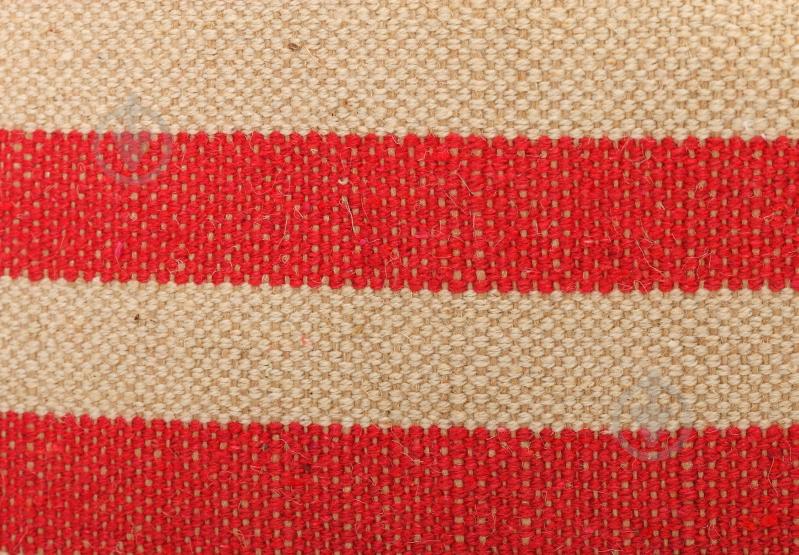 Сумка пляжная Stripes красная - фото 4