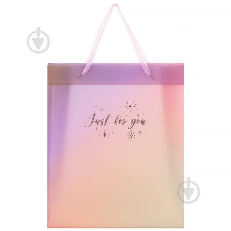 Пакет подарунковий Just for you-3 8504-39-A 32х27 см Axent - фото 1 Пакет подарунковий Just for you-3 8504-39-A 32х27 см Axent - фото 1