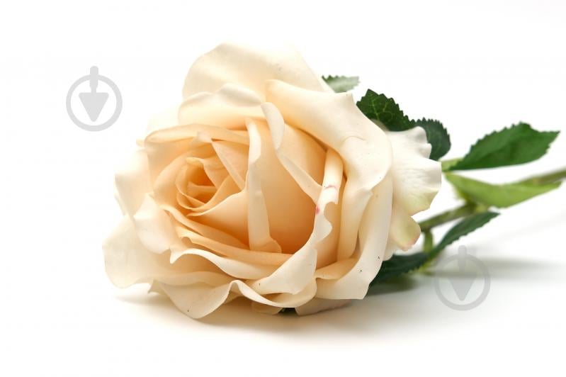 Цветок искусственный Роза 44 см желтая Девилон - фото 2