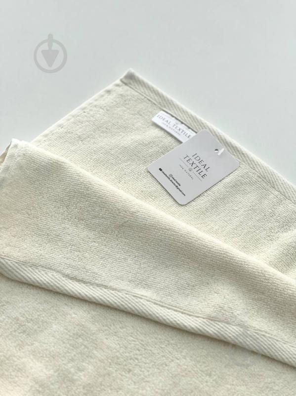 Полотенце махровое 50x90 см айвори IDEAL TEXTILE - фото 2 Полотенце махровое 50x90 см айвори IDEAL TEXTILE - фото 2