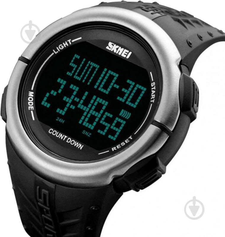 Наручные часы Skmei 1286 black (1286BOXBK) - фото 2