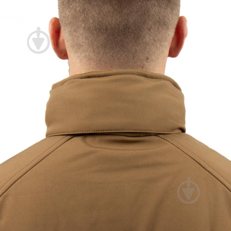 Куртка чоловіча демісезонна Mil-Tec демісезонна софтшелл "SOFTSHELL JACKET" 10864019 р.M [120] Coyote - фото 13