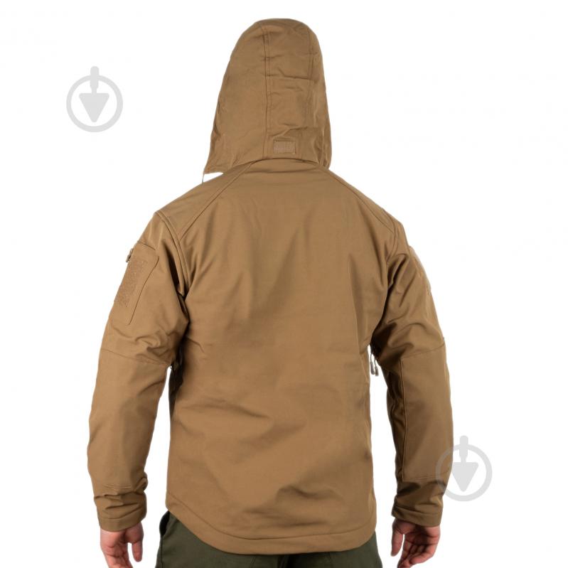 Куртка чоловіча демісезонна Mil-Tec демісезонна софтшелл "SOFTSHELL JACKET" 10864019 р.M [120] Coyote - фото 3