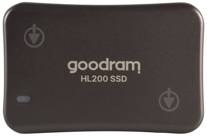 SSD-накопитель Goodram HL200 внешний 512GB 2,5" USB Type-C TLC (SSDPR-HL200-512) - фото 1