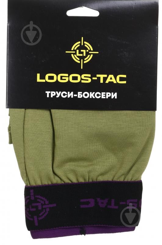 Труси чоловічі LOGOS-Tac боксери01-02-00-0004 S хакі - фото 5