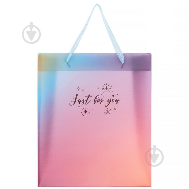 Пакет подарунковий Just for you-2 8504-38-A 32х27 см Axent - фото 1 Пакет подарунковий Just for you-2 8504-38-A 32х27 см Axent - фото 1
