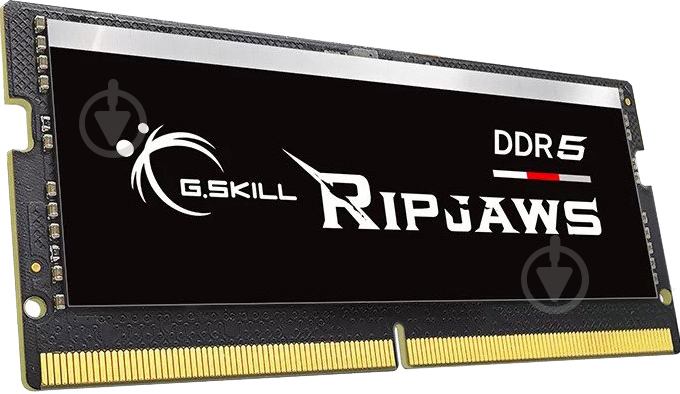 Оперативна пам'ять G.Skill SODIMM DDR5 16 GB (1x16GB) 4800 MHz (F5-4800S3434A16GX1-RS) Ripjaws - фото 3