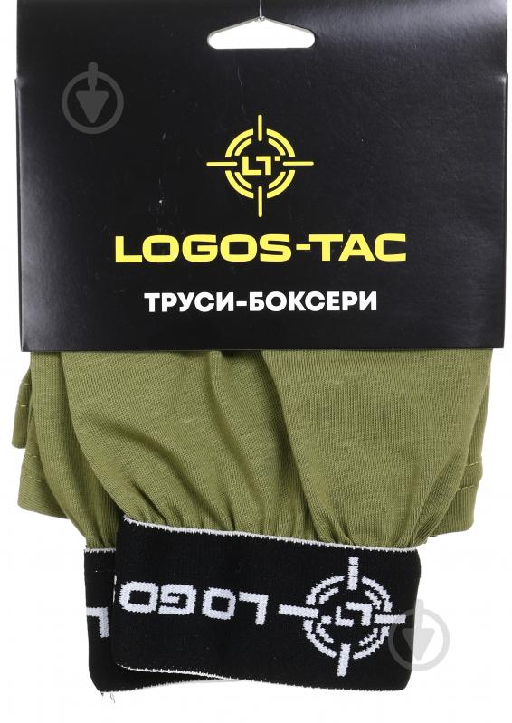 Труси чоловічі LOGOS-Tac боксери01-02-00-0004 M хакі - фото 4