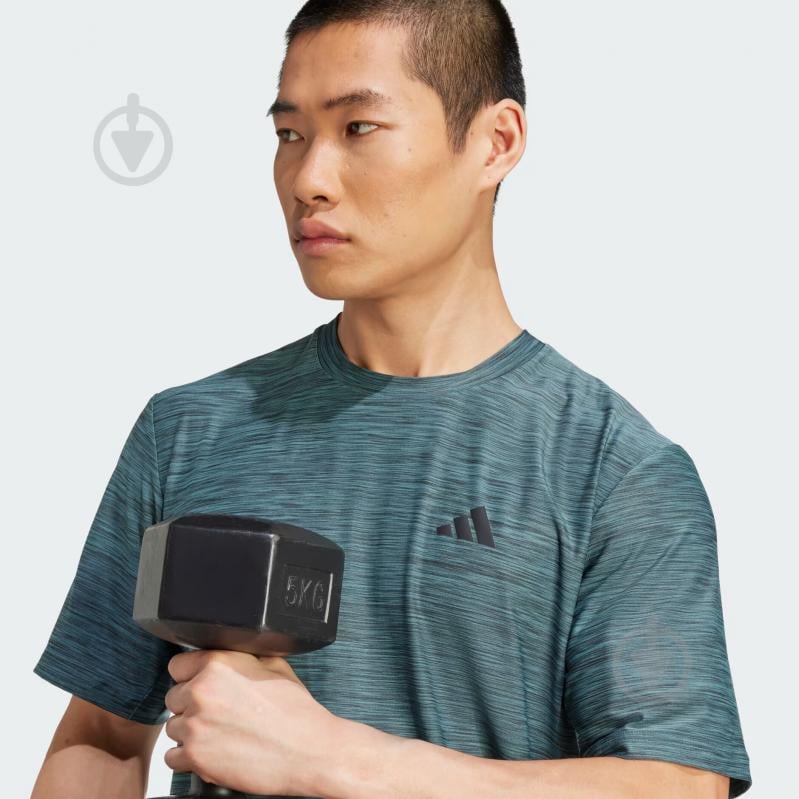 Футболка Adidas TR-ES STRETCH T KA7844 р.L зеленый - фото 3