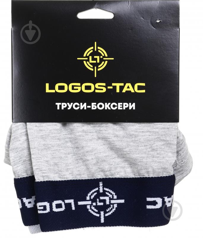 Трусы мужские LOGOS-Tac 01-02-00-0004 XL серый меланж - фото 21