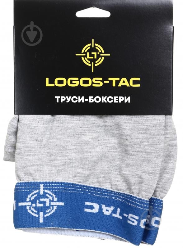 Трусы мужские LOGOS-Tac 01-02-00-0004 XL серый меланж - фото 18