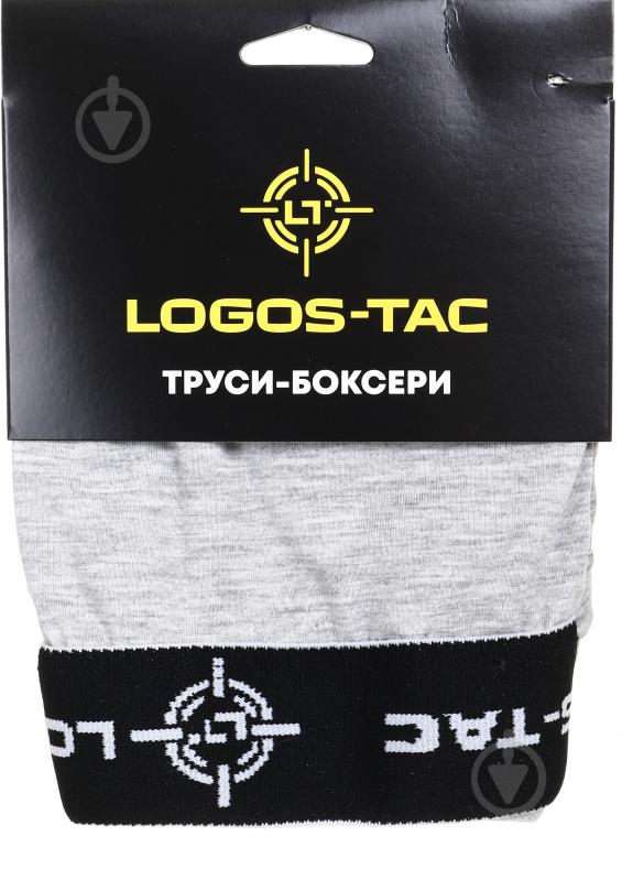 Трусы мужские LOGOS-Tac 01-02-00-0004 2XL серый меланж - фото 20