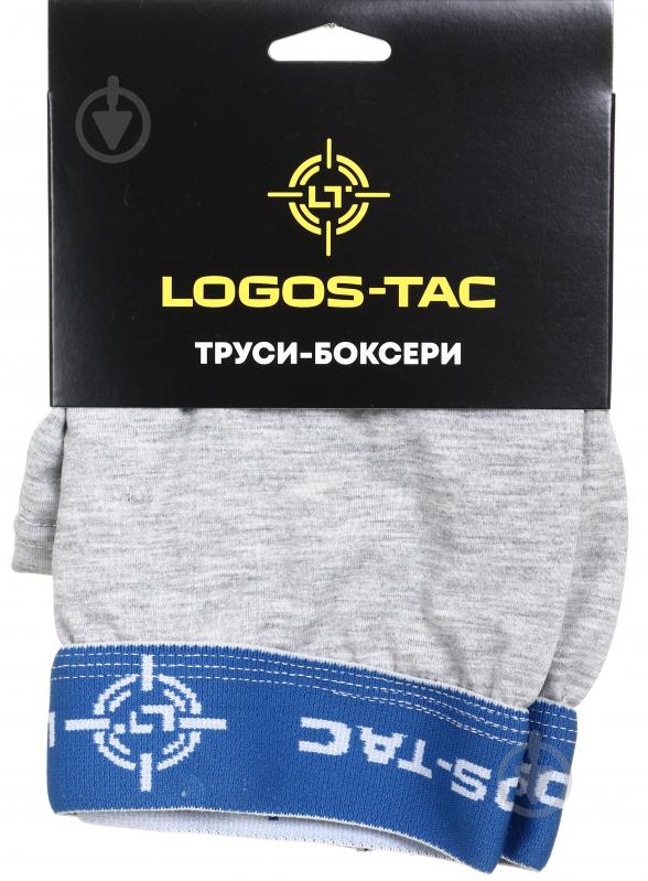 Трусы мужские LOGOS-Tac 01-02-00-0004 2XL серый меланж - фото 18