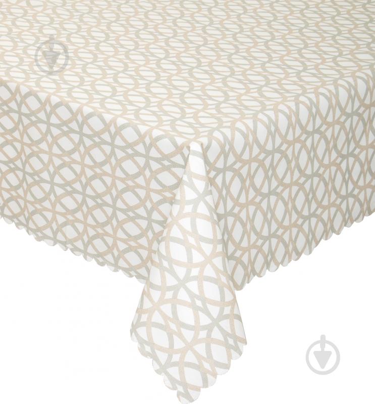 Скатертина Лофт 140x140 см бежевий Прованс - фото 1 Скатертина Лофт 140x140 см бежевий Прованс - фото 1