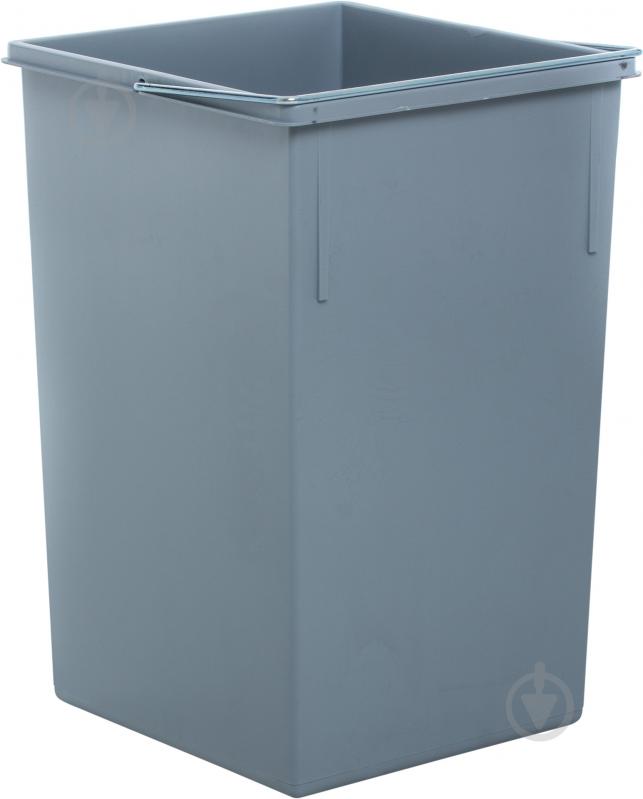 Ведро для мусора Hailo Multi Box 2*15 430х520х260 мм серое 3659001 - фото 4