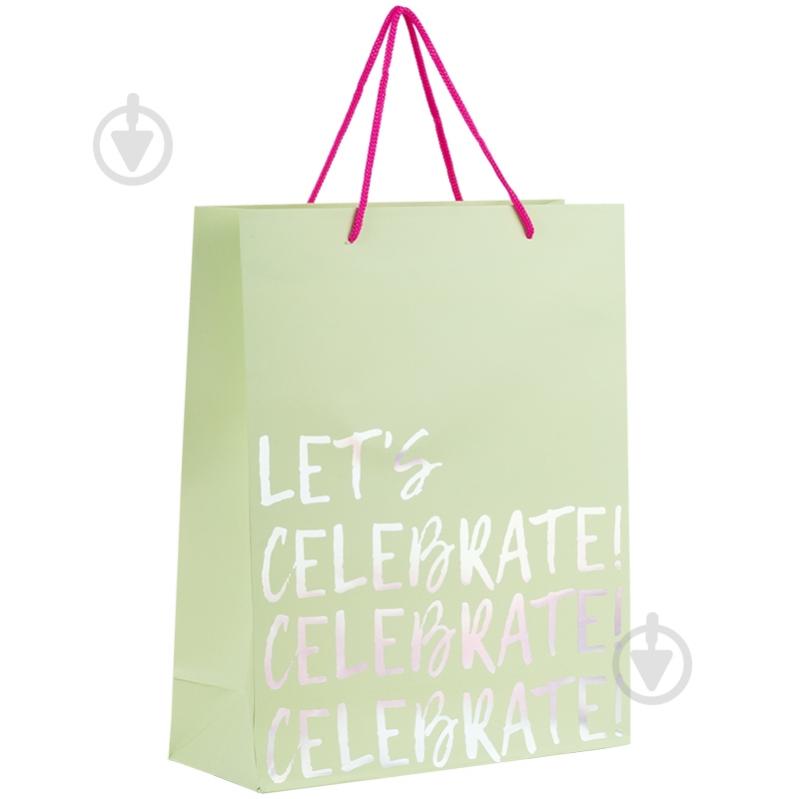 Пакет подарочный Let's celebrate 8502-26-A 26х32 см Axent - фото 2 Пакет подарочный Let's celebrate 8502-26-A 26х32 см Axent - фото 2