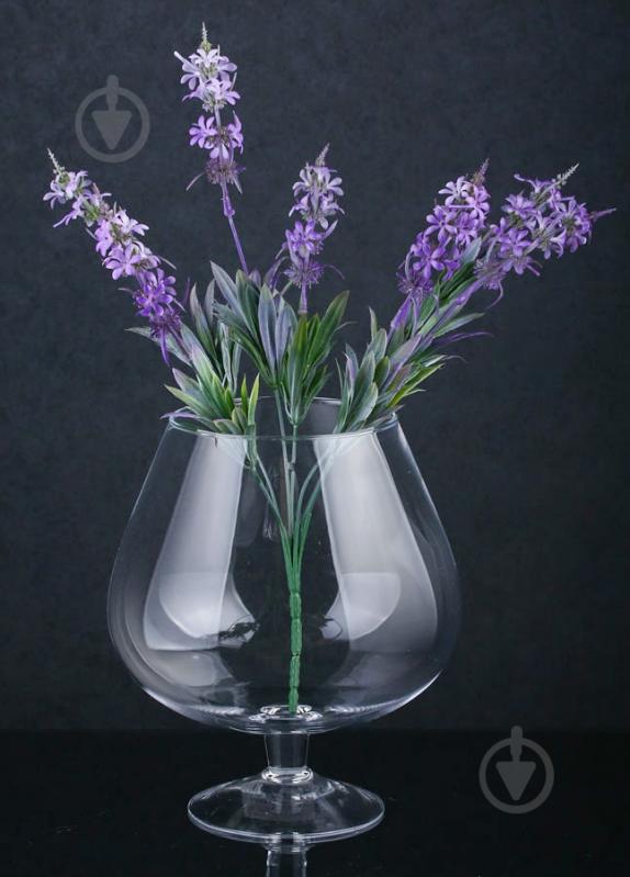 Ваза стеклянная коньячка 20x24,5 см 24,5 см прозрачная - фото 2 Ваза стеклянная коньячка 20x24,5 см 24,5 см прозрачная - фото 2