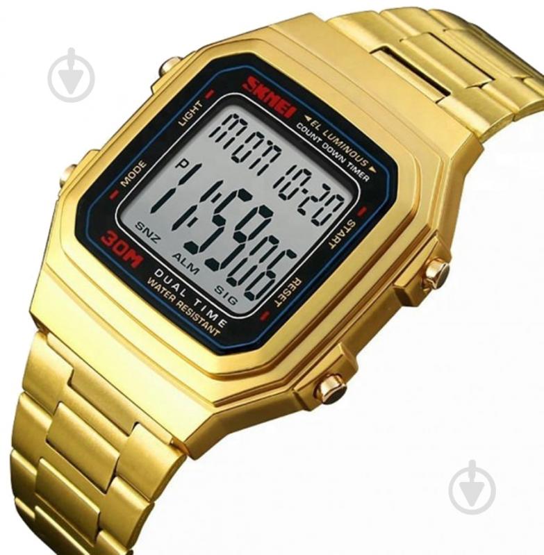 Наручные часы Skmei 1337 gold (1337BOXGBK) - фото 2