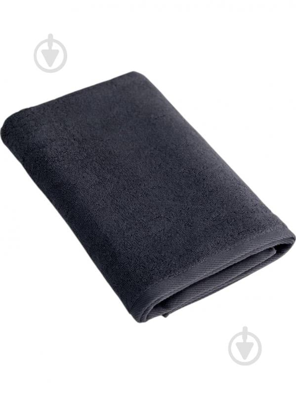 Полотенце махровое 100x150 см антрацит IDEAL TEXTILE - фото 1