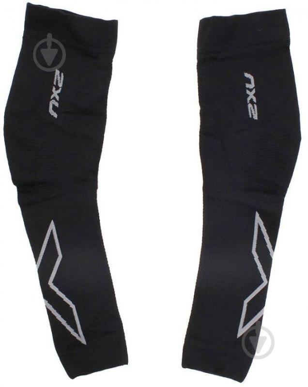 Нарукавники 2XU Flex Run Comp Arm Sleeves р. XS чорний - фото 5