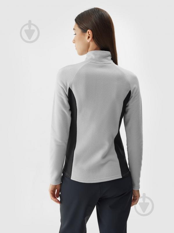 Джемпер 4F 4FAW23UFLEF032-26S р.S серый - фото 3 Джемпер 4F 4FAW23UFLEF032-26S р.S серый - фото 3