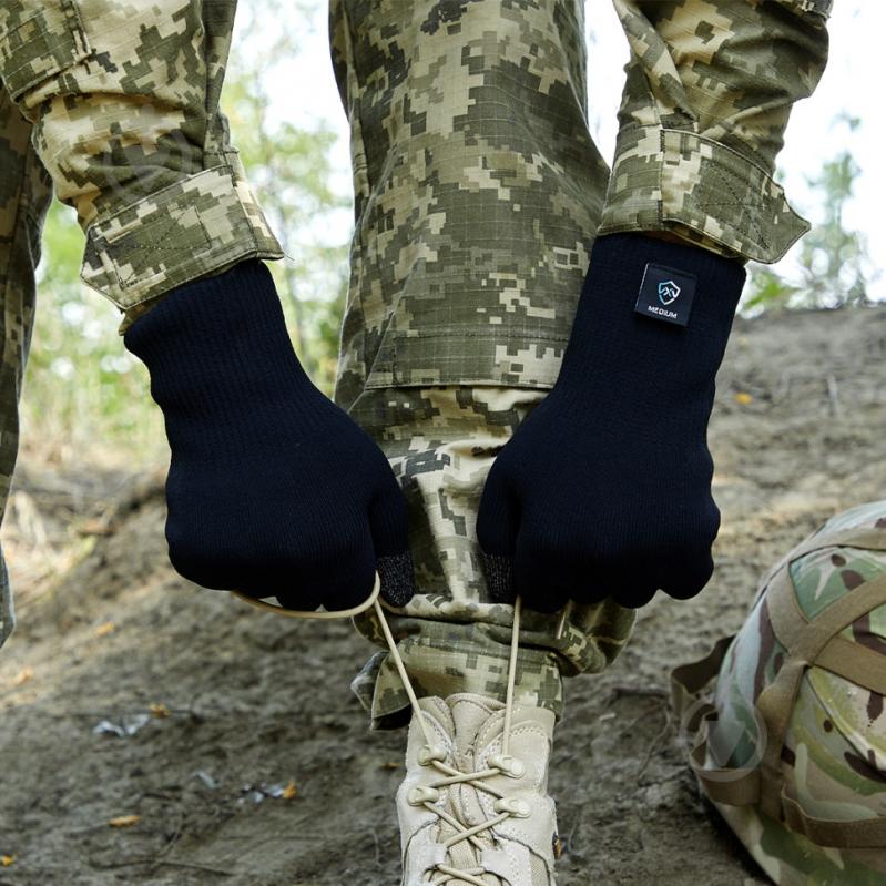 Рукавички Dexshell водонепроникні ToughShield, DG458NL р.L [019] Black - фото 2