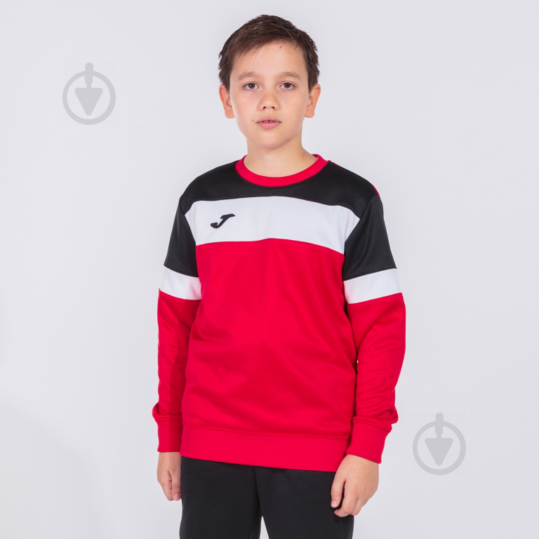 Джемпер Joma CREW IV SWEATSHIRT RED-BLACK 101575.601 р. S красный - фото 2