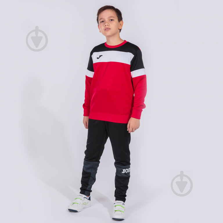 Джемпер Joma CREW IV SWEATSHIRT RED-BLACK 101575.601 р. S красный - фото 3