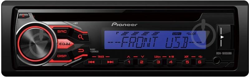 Автомагнітола PIONEER DEH-1800UBB - фото 1