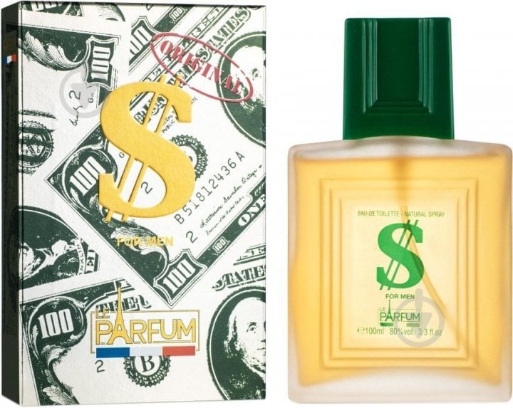 Туалетная вода Paris ellyses DOLLAR ABSOLUT 100 мл - фото 1 Туалетная вода Paris ellyses DOLLAR ABSOLUT 100 мл - фото 1