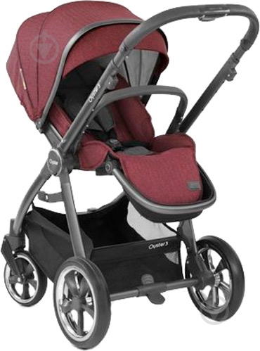 Коляска прогулочная BabyStyle Oyster 3 Berry - фото 4