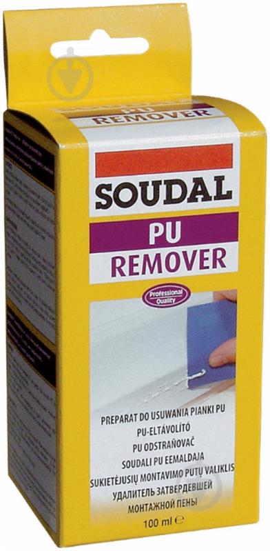 Смывка для пены SOUDAL PU REMOVER 100 мл - фото 1