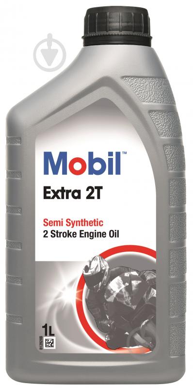 Моторна олива напівсинтетична Mobil Eхtra 2T 1 л (142092) - фото 1 Моторна олива напівсинтетична Mobil Eхtra 2T 1 л (142092) - фото 1
