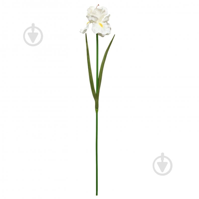 Цветок искусственный Ирис 76 см белый Девилон - фото 1