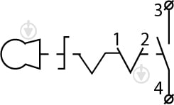 Кнопка Аско-Укрем TB5-AG41 A0140010154 - фото 4