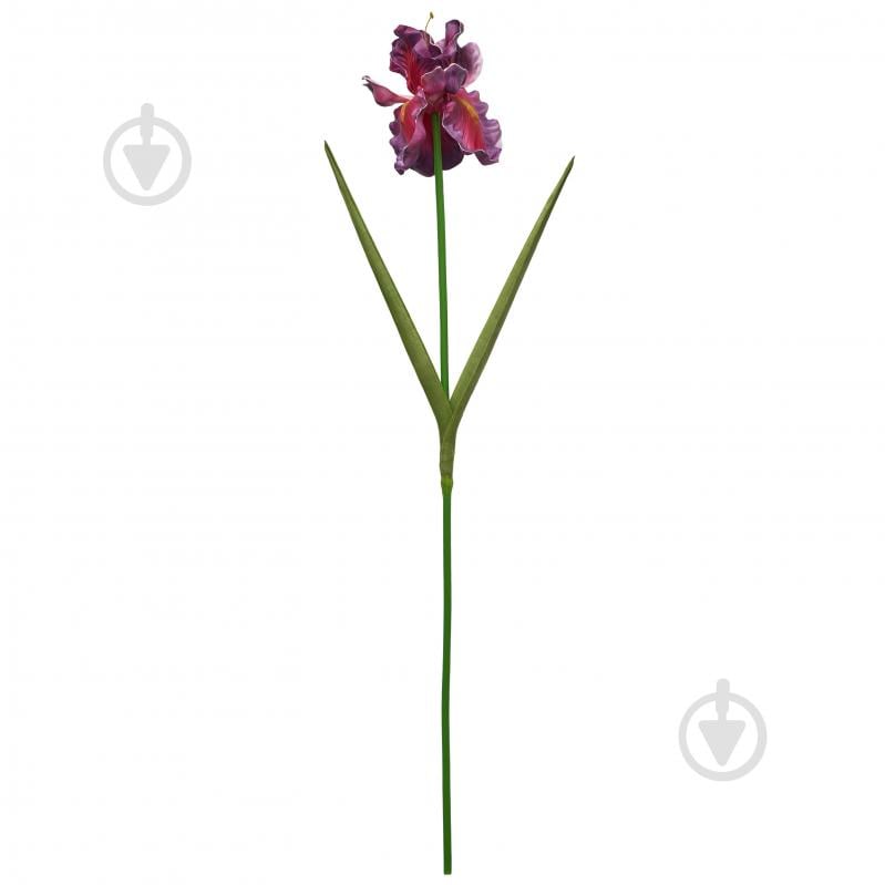 Цветок искусственный Ирис 76 см лиловый Девилон - фото 1