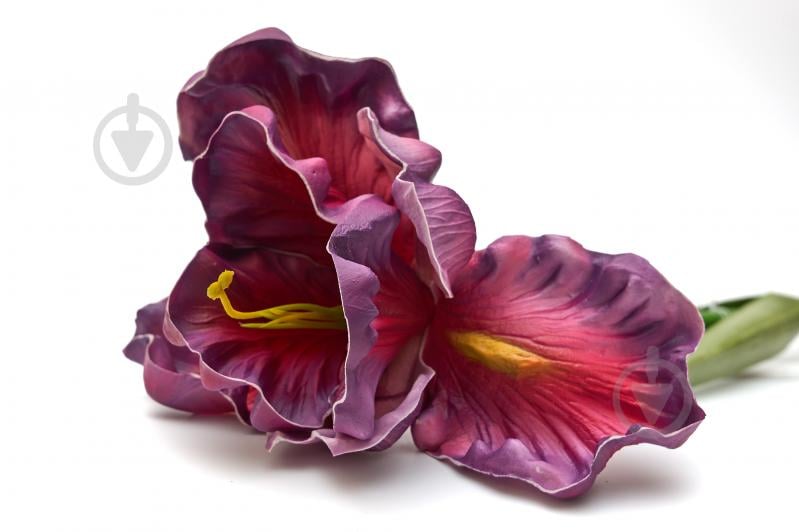 Цветок искусственный Ирис 76 см лиловый Девилон - фото 2