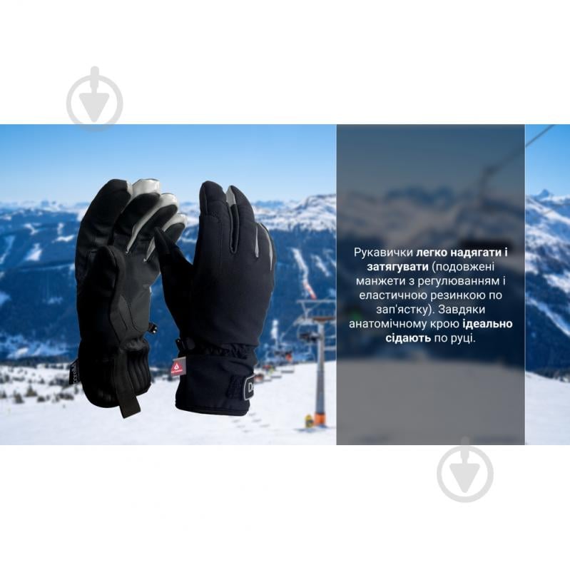 Перчатки Dexshell Ultra Weather Outdoor (M), водонепроницаемый, утеплитель Thinsulate DGCS9401L р.L черный - фото 3