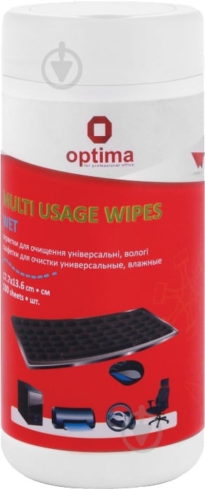 Серветки для оргтехніки універсальні 100шт (O72615) - фото 1
