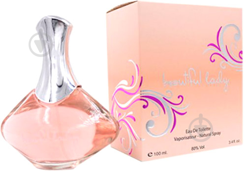 Туалетная вода TRI Fragrances Beautiful Lady 100 мл - фото 1