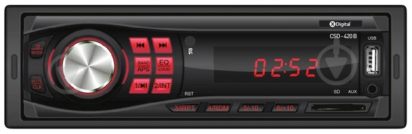 Автомагнитола X-DIGITAL CSD-420R - фото 1 Автомагнитола X-DIGITAL CSD-420R - фото 1