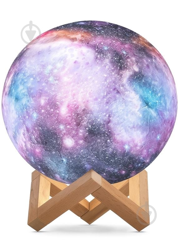 Ночник 3D Led Berger 0,5 Вт разноцветный 1039-NL-15 Galaxy 3D RGB - фото 1 Ночник 3D Led Berger 0,5 Вт разноцветный 1039-NL-15 Galaxy 3D RGB - фото 1