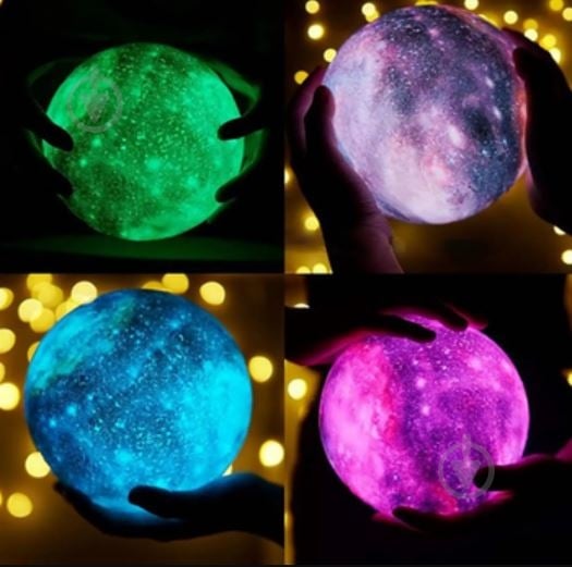 Ночник 3D Led Berger 0,5 Вт разноцветный 1039-NL-15 Galaxy 3D RGB - фото 5 Ночник 3D Led Berger 0,5 Вт разноцветный 1039-NL-15 Galaxy 3D RGB - фото 5