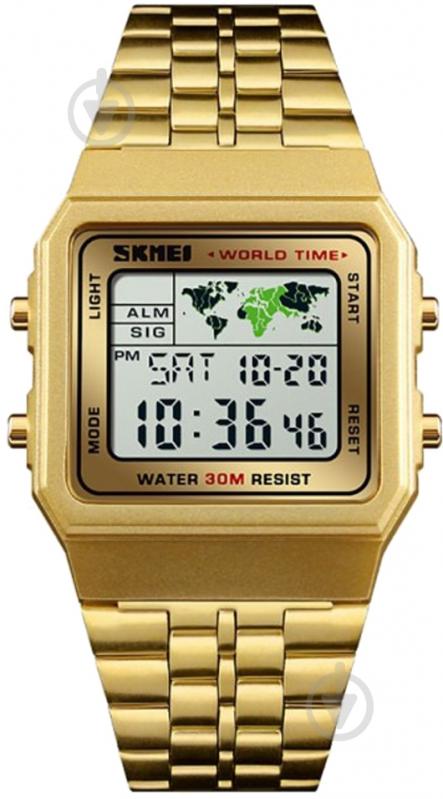 Наручний годинник Skmei 1338 gold (1338BOXGD) - фото 1