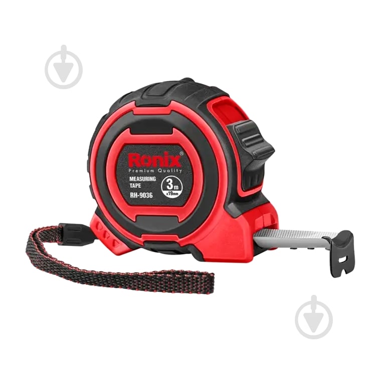 Рулетка Ronix RH-9036 RH-9036 3 м x 19 мм - фото 1 Рулетка Ronix RH-9036 RH-9036 3 м x 19 мм - фото 1