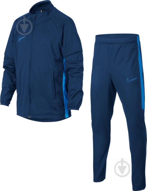 Спортивный костюм Nike B NK DRY ACDMY TRK SUIT K2 AO0794-407 синий - фото 1