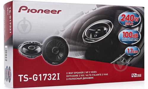 Автоакустика PIONEER TS-G1732I - фото 5