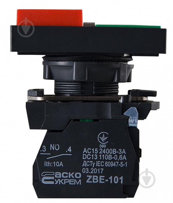 Кнопка Аско-Укрем TB5-AL8425 A0140010170 - фото 2