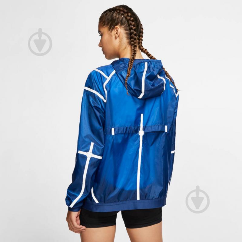 Ветровка женская Nike W NK CITY RDY JKT HD BV3828-407 р.XS синяя - фото 2